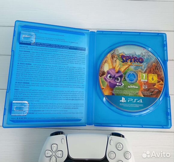 Диск PS4 Spyro Reignited Trilogy