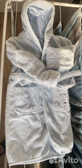 Детский махровый халат