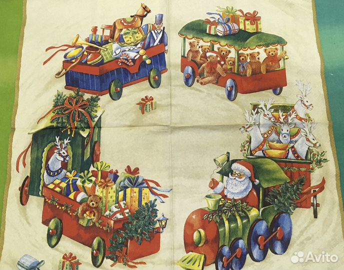 Новогодние салфетки для творчества