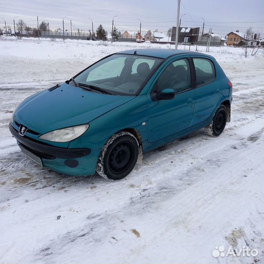 Peugeot 206 1.4 МТ, 1999, 233 000 км