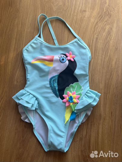 Купальник на девочку zara на 6-7 лет