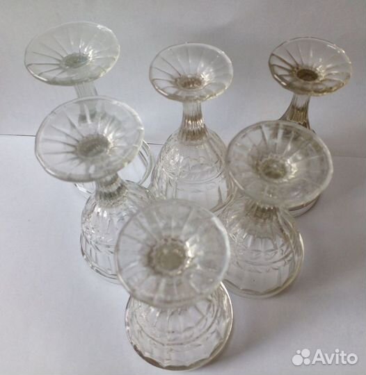 Лафитник рюмки набор 6 шт. Стекло