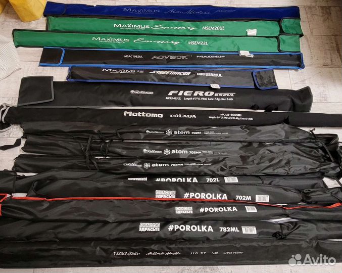 Много спиннингов (Maximus, porolka, mottomo, Lj)