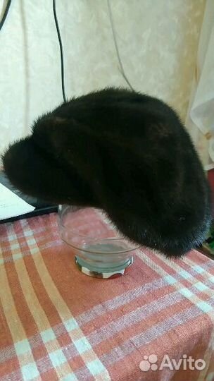 Шапка норковая (кепка, мягкая)