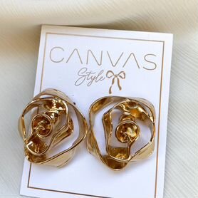 Новые серьги Canvas крупные