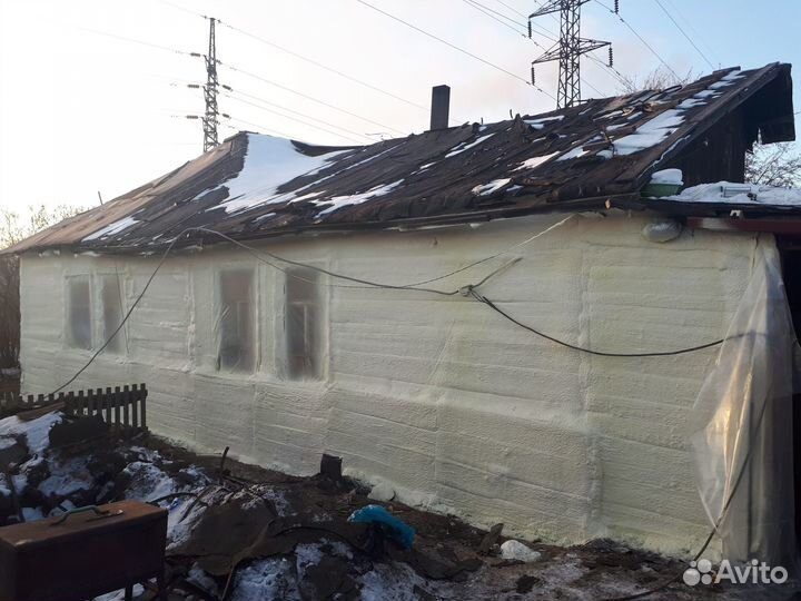 Утепление мансарды пенополиуретаном пеной ппу