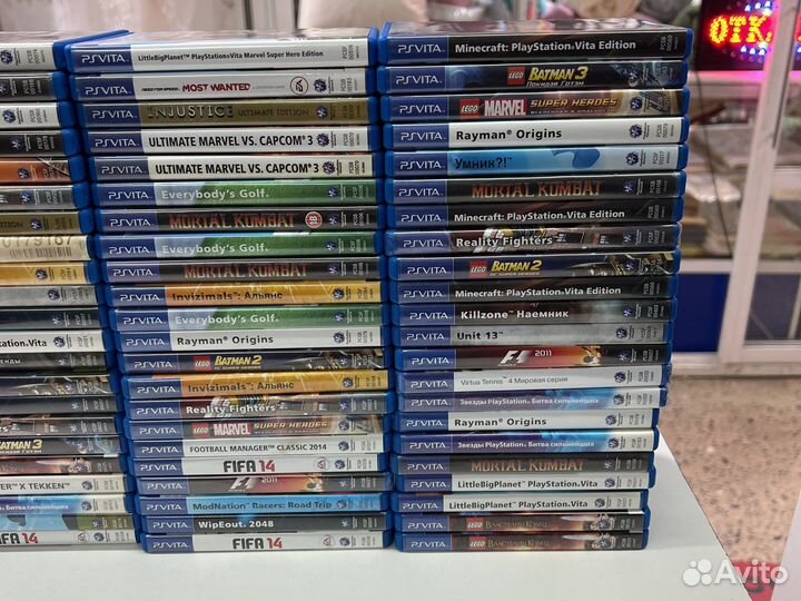 Лецинзионные диски на сони плейстейшен вита