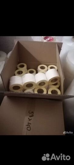 Термоэтикетки 58х40