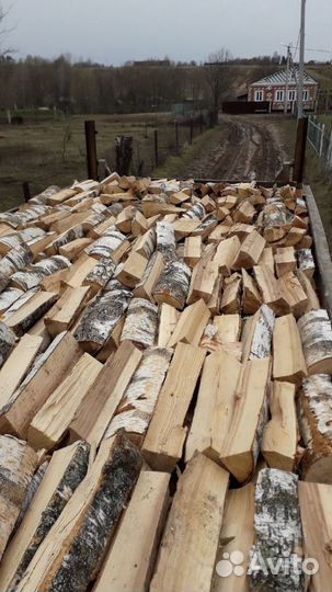 Дрова колотые береза,осина