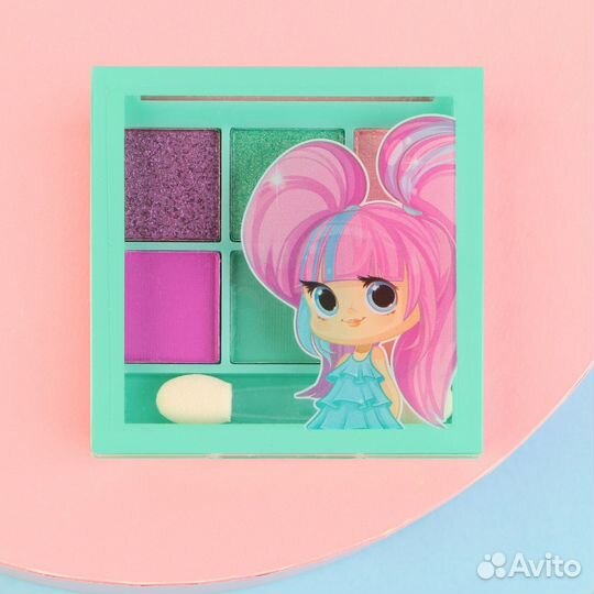 Тени детские, 6 цветов