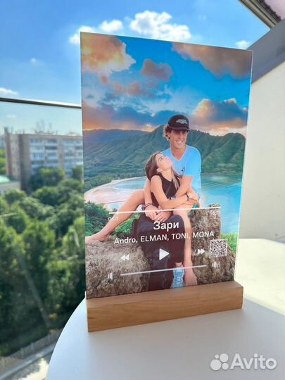 Фоторамка с песней / подарок