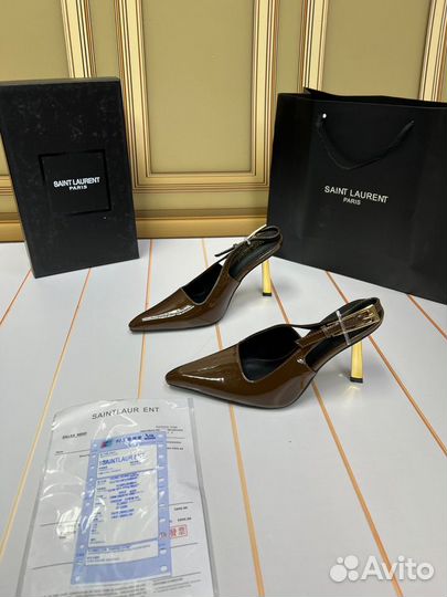 Туфли лодочки saint laurent (4 цвета)