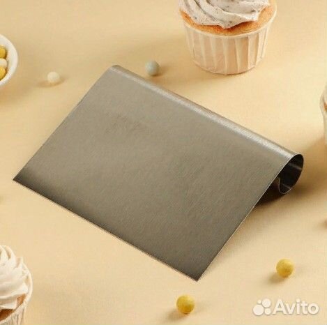 Шпатель кондитерский с размерной линейкой 15 см