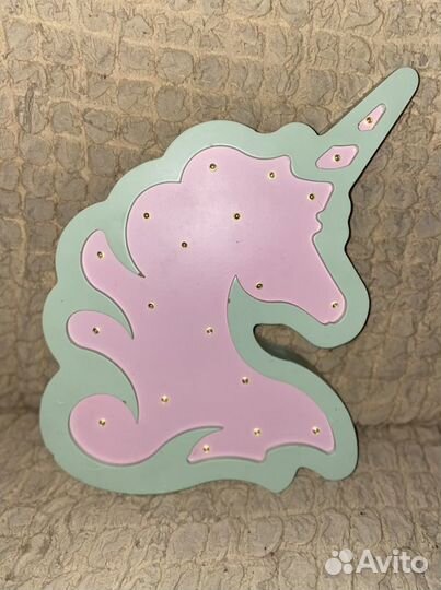 Светильник ночник детский Единорог