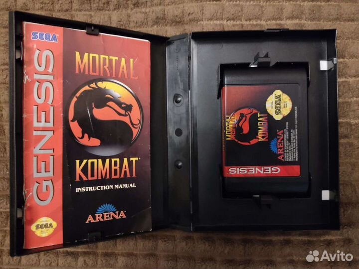 Mortal Kombat MK Sega оригинал