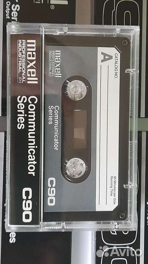 Новая кассета maxell C90 Communicator Series