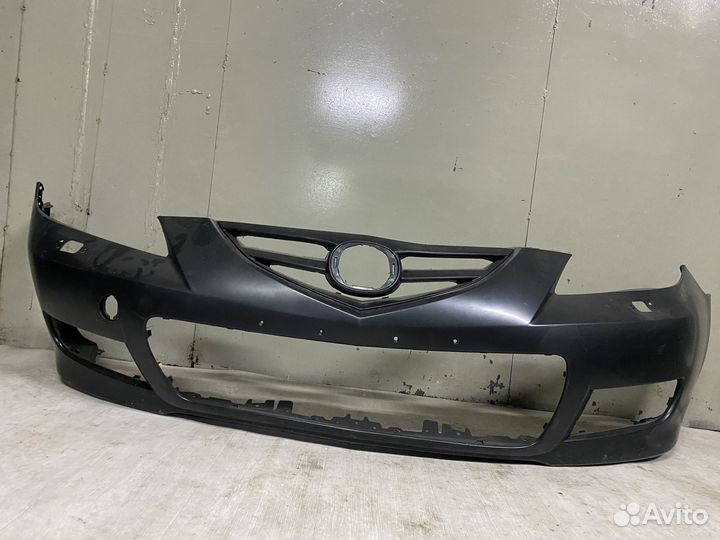 Передний бампер mazda 3 бк спорт седан