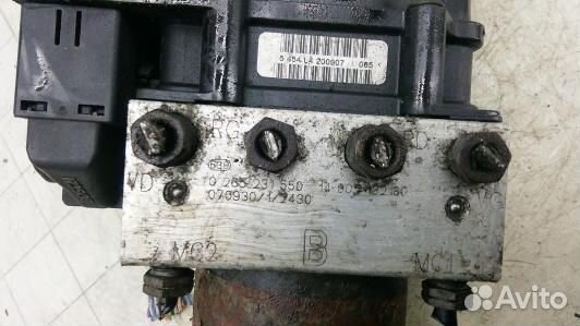 Блок ABS citroen jumpy 2 (80O12KW01)