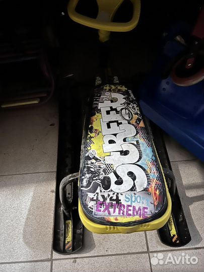 Снегокат для двоих