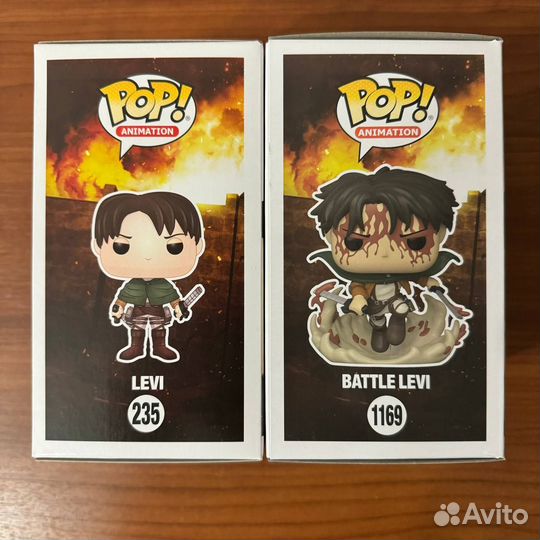 Funko Attack on Titan Levi 235 на доставке