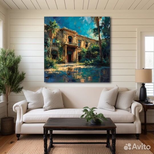 Картина маслом на холсте Старый дворец в Каире