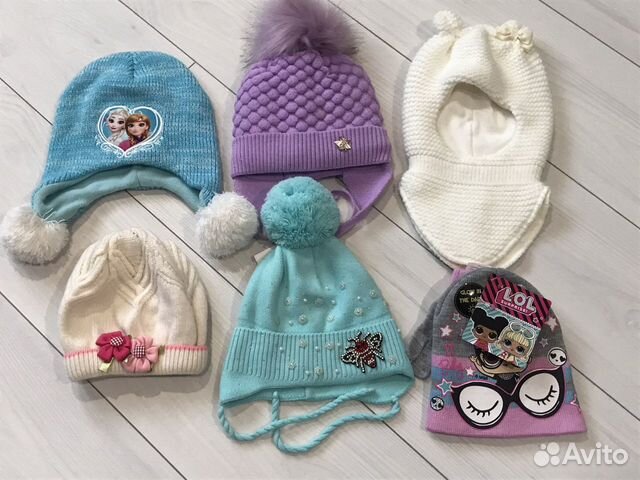 Шапки 46-56р