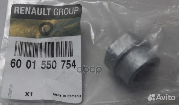 Втулка пер.амортизатора ORG 6001550754 renault