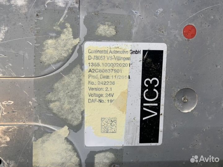 Электронный блок VIC3 Daf XF105, Daf XF106