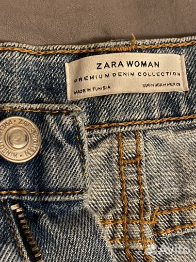 Юбка джинсовая Zara Зара