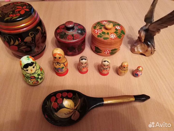 Деревянные изделия,хохлома СССР