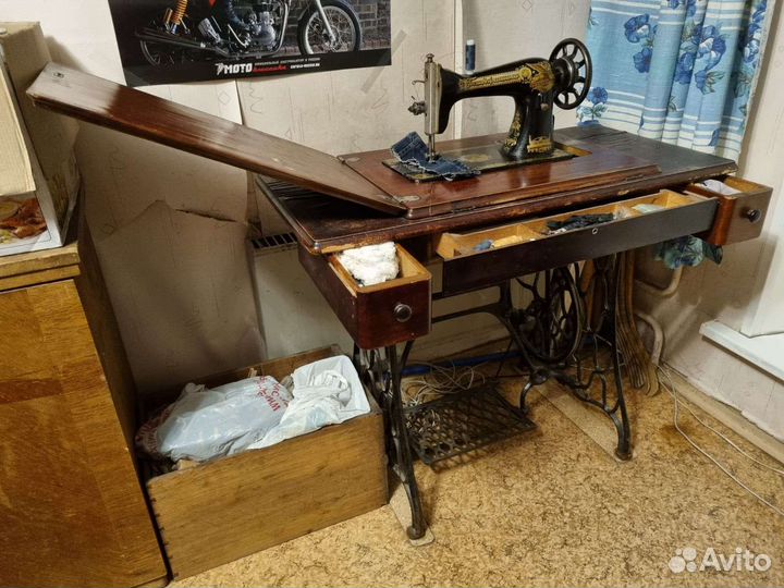Госшвеймашина cтанина СССР антикварная швейная