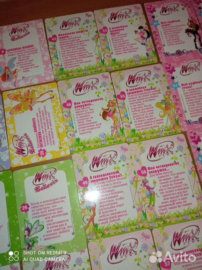 Коллекционные карточки Winks Винкс