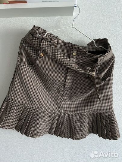 Юбка в клетку