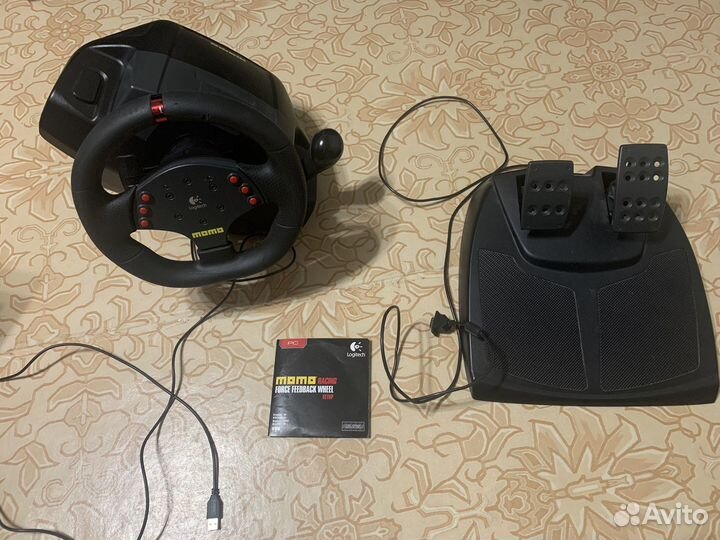 Руль logitech momo racing