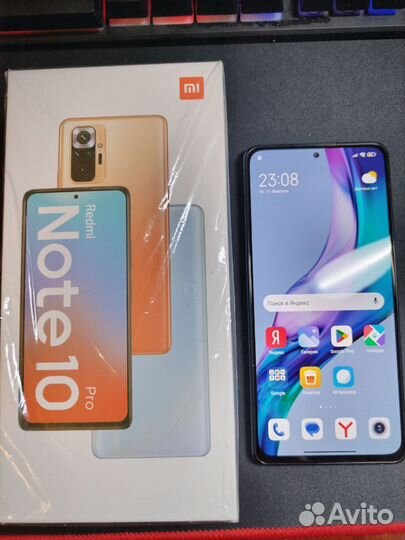 Xiaomi Redmi Note 10 Pro, 8/128 ГБ