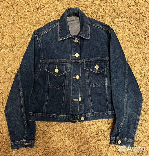 Новая Джинсовая куртка на девочку р158