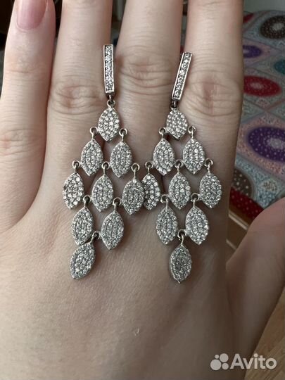 Серебряные серьги