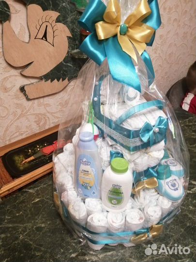 Торт из памперсов