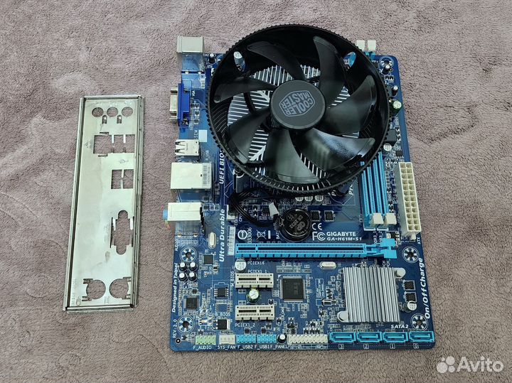 Комплект материнская плата + CPU i5 + Cooler