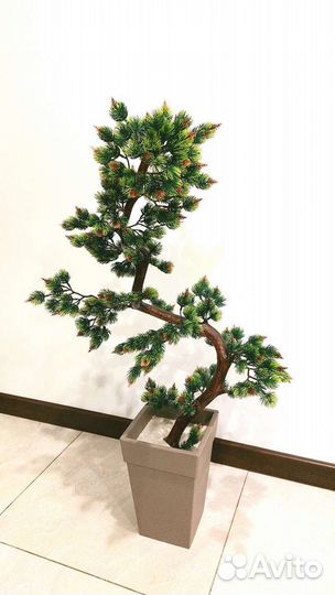 Бонсай ель искусственное дерево растение