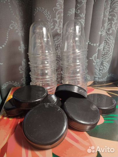 Баночки для слаймов/мелочей