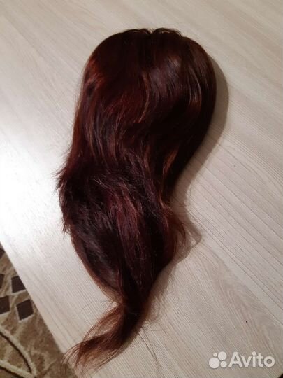 Шиньон из натуральных волос