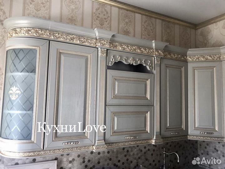 Кухня Бергамо массив дерева