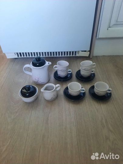 Сервиз кофейный чайный ГДР отличное состояние