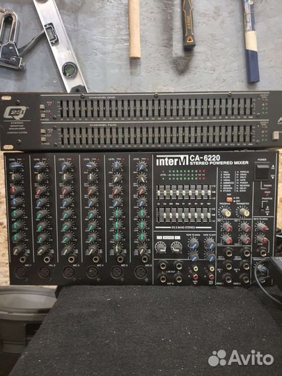 Микшерный пульт с усилителем