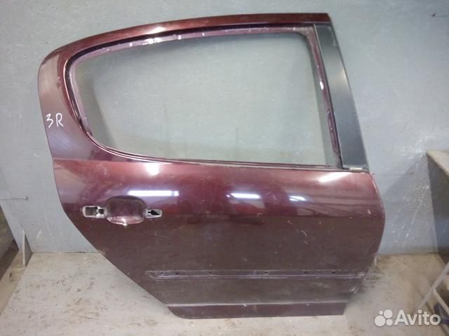 Дверь задняя правая (седан) Peugeot 407 (2004-2011