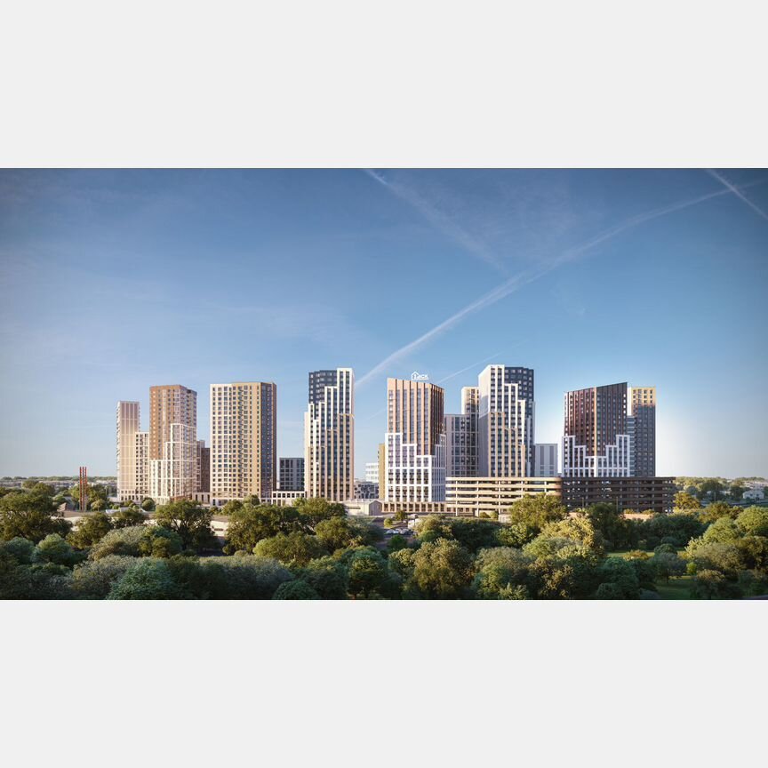 2-к. квартира, 45,3 м², 7/25 эт.