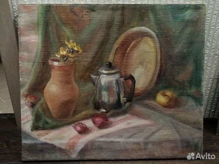 Картина маслом на холсте натюрморт