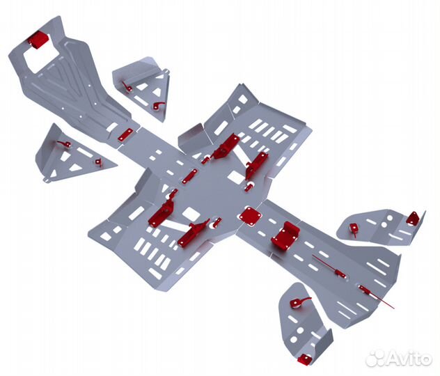 Защита днища/бампера для квадроциклов