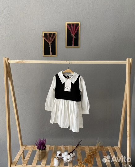 Платье для девочки Zara 92